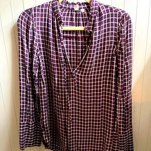 Treasure & Bond Soft Flannel Blouse